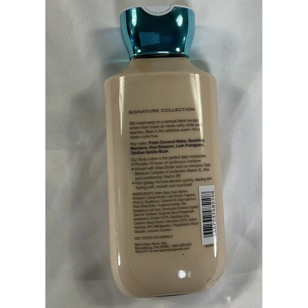 Bath & Body Works Tahiti Island Dream Body Lotion 8oz